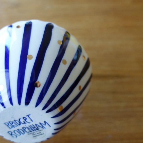 Anthropologie Bridget Bodenham blue gold bowl - Picture 10 of 15